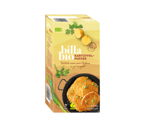 BILLA Bio Kartoffelpuffer