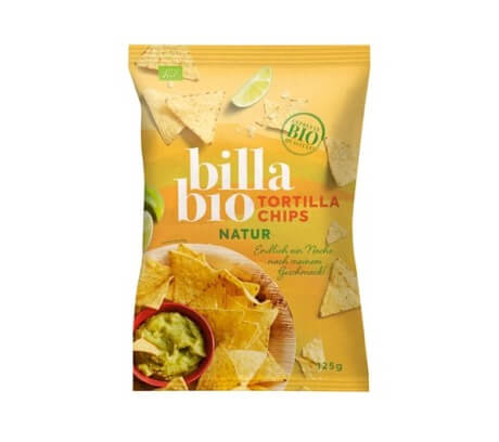 BILLA Bio Tortilla Chips Natur