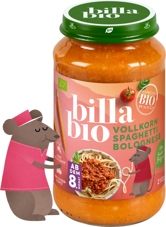 BILLA Bio Spaghetti Bolognese